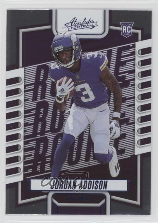 2023 Panini Absolute Rookies Blue Jordan Addison #112 Rookie RC gl5