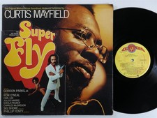 CURTIS MAYFIELD Super Fly OST CURTOM LP die-cut unipak n