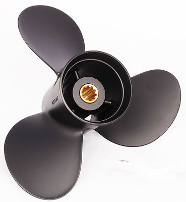 SOLAS Propeller Aluminium 3 Blatt 9,9 x 9 Zoll für Mercury 25 & 30 PS 4-Takt
