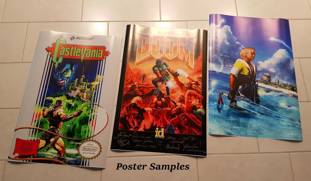 Legend of Zelda Ocarina Of Time N64 BOX ART Premium POSTER MADE IN USA -  N64024