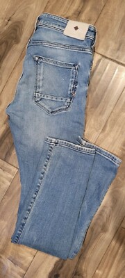  SCOTCH SHRUNK BOYS JEAN ''STRUM'' SIZE 14, BLUE 