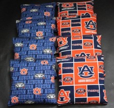 AUBURN University TIGERS CORNHOLE BEAN BAGS 8 ACA Regulation Bags Top Quality 