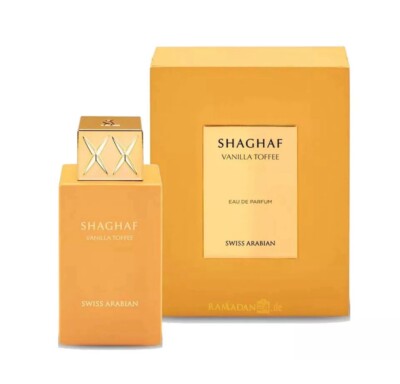 Shaghaf Vanilla Toffee EDP Perfume By Swiss Arabian 75ml Hot New Release 