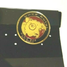 Oslo Norway Bozo Hotel Music Bar Pin Rare Vintage Enamel Souvenir Badge