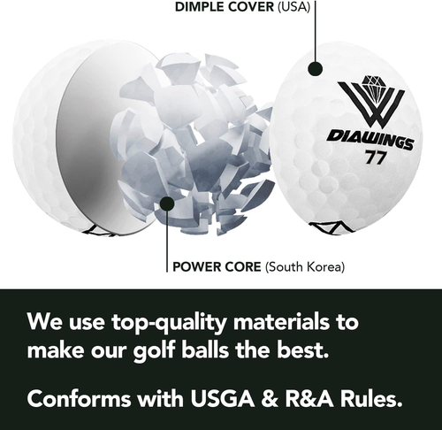 Golf Balls for Women, Seniors & Kids – Easy Control & Straight Flight | Soft Fee - Picture 7 of 7
