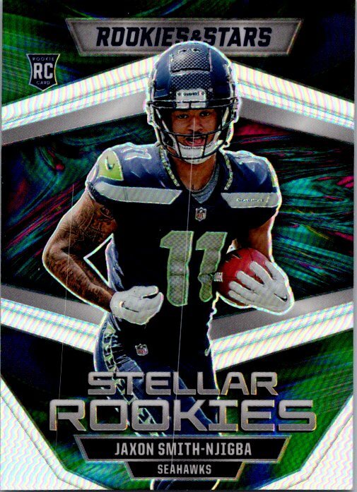 2023 Panini Rookies & Stars #SR-9 Jaxon Smith-Njigba Stellar Rookies Silver