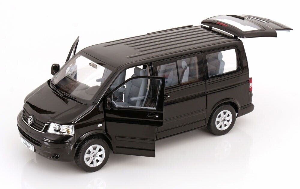 NOREV 2003 Volkswagen VW T5 Multivan Black 1:18 LE 1000pcs NOREV 2003 Volkswagen VW T5 Multivan Black 1:18 LE 1000pcs