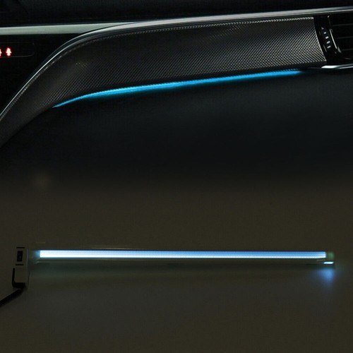 Car Interior Decor LED Console Atmosphere Light Ice Blue For Toyota Camry 2018 - Picture 5 of 12