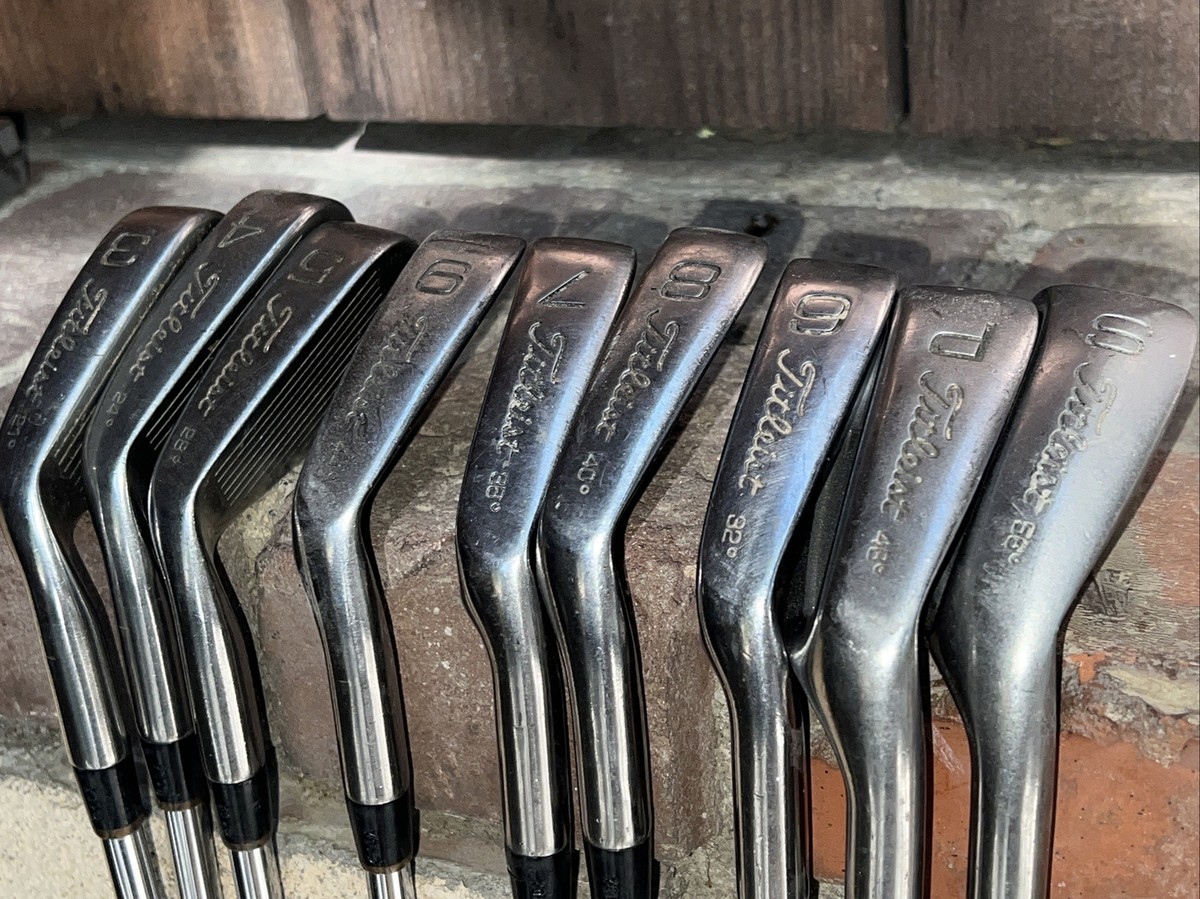 Titleist タイトリスト DCI アイアン 9本セット MS-209 右 Titleist Original DCI Gold Iron Set 3/sw MS-209 Steel Standard RH