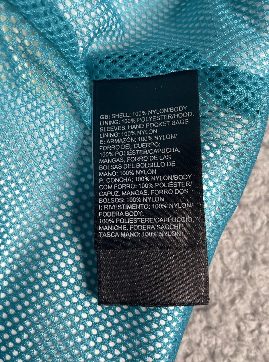 north-face dryvent rain wind hooded full zip jacket