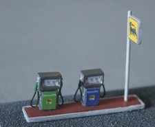 NINIVE 153H Station-Service De Ville Kit Résine Pour Diorama Ferroviaire H0