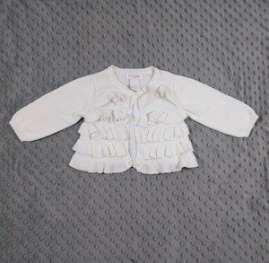 baby girl white cardigan sweater