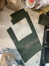 HMMWV Center Console/Tunnel Sound/Heat Deadening Mat  Turret Stand Style