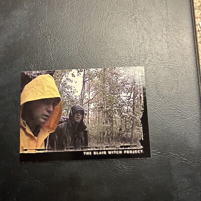 Jb8b The Blair Witch Project, 1999 Topps #41 Heather s Journal Part Two
