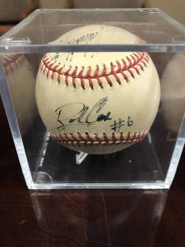 Atlanta Braves Autograph Baseball J.Smoltz B.Cox A. Jones J.Lopez Others JSA COA - Image 3 of 4