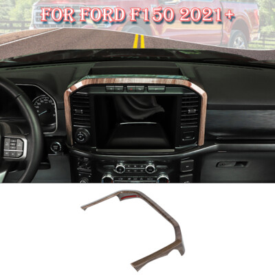 For Ford F150 F-150 15-20 Peach Wood Grain Central Console Navigation