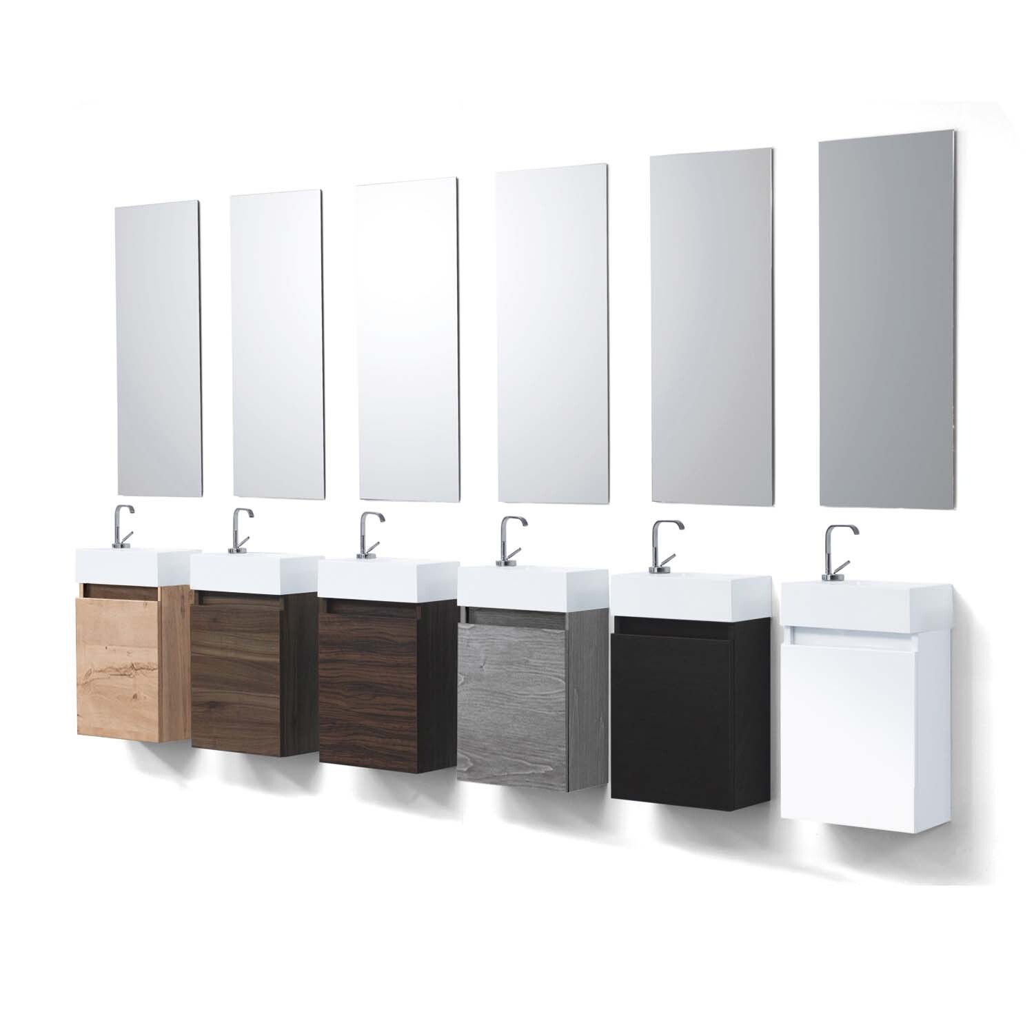 Gäste WC Badmöbel Waschbecken mit Unterschrank