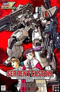1/100 HG MMS-01 Serpent Custom Mobile Report Gundam W 1/100 HG MMS-01 Serpent Custom Mobile Report Gundam W