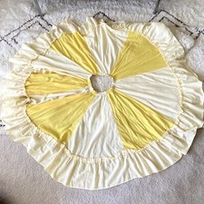 Vintage 70s Patchwork Circle Skirt Floral Boho Hippie Prairie Calico