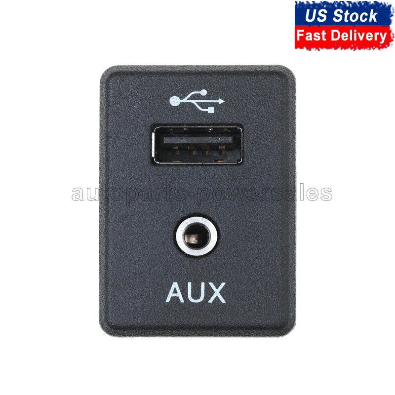 Puerto USB conector auxiliar de audio para Nissan Altima 370Z Rogue Frontier 28023-4BA0 Foto 2 de 4
