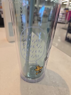 NEW 2025 PEANUTS STARBUCKS Love Plastic Cold Cup 24oz 710ml Snoopy