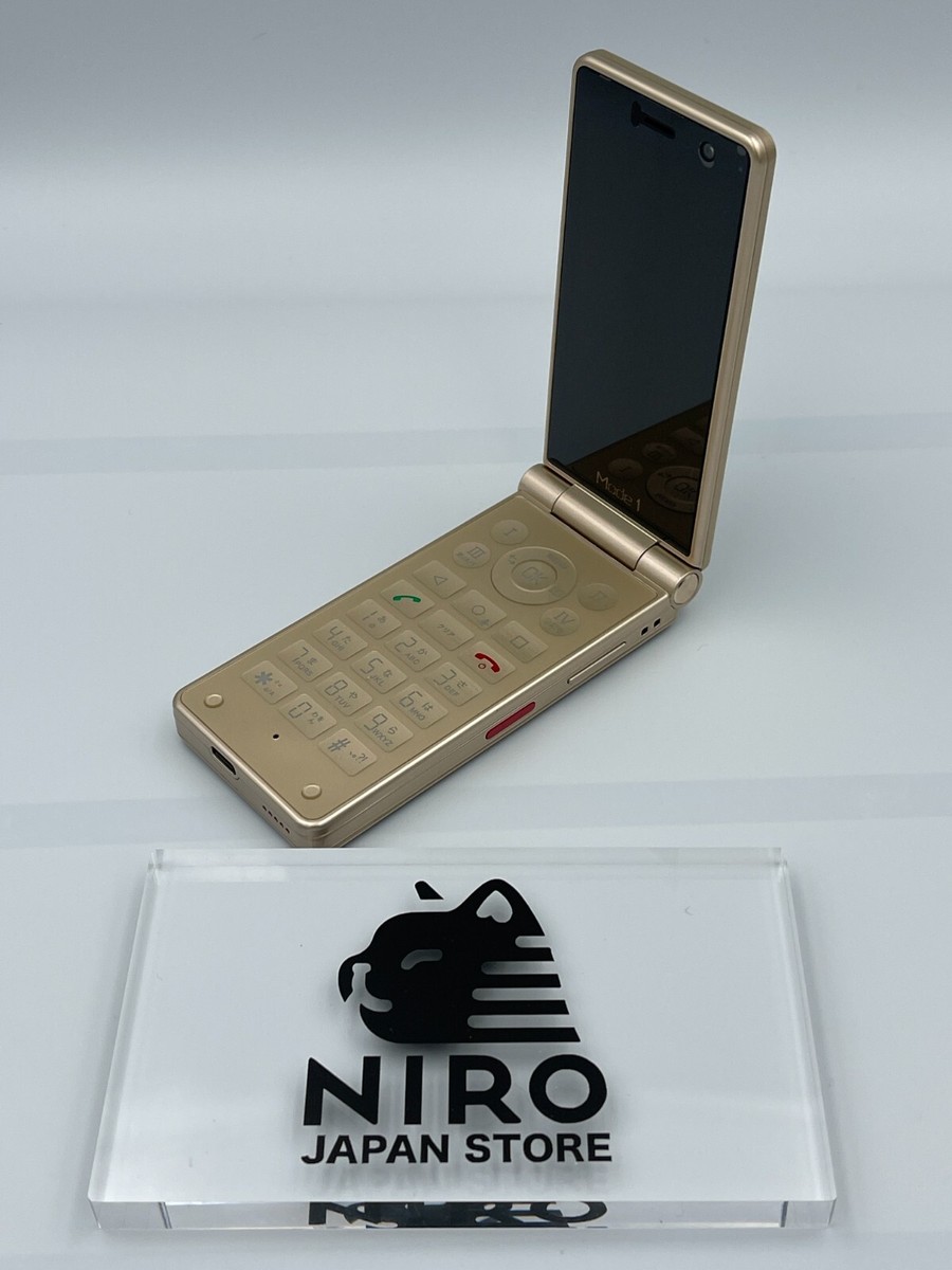 FREETEL MODE1 RETRO II Android Flip Phone Black MD-06P Unlocked