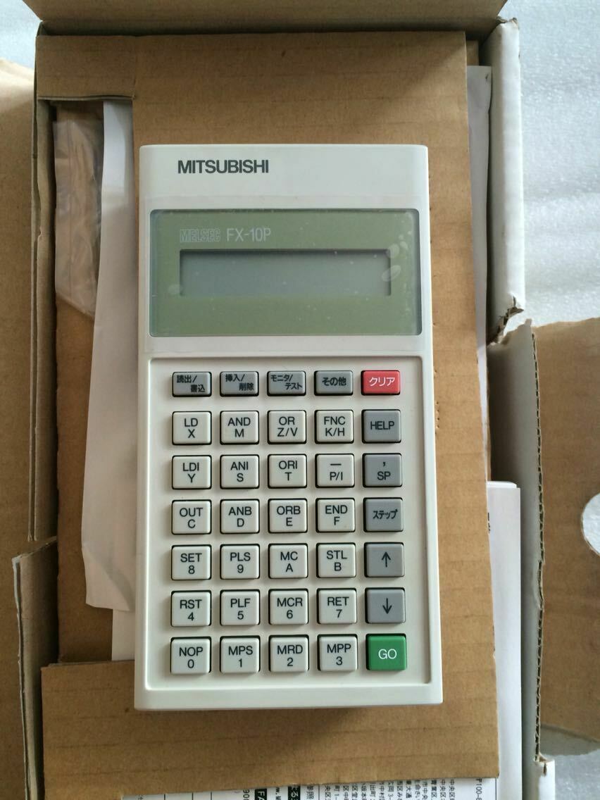 Used Mitsubishi FX-10P FX10P Programming Panel Free Shipping Used Mitsubishi FX-10P FX10P Programming Panel Free Shipping