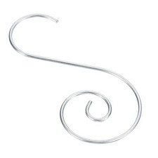 Christmas Ornaments Hooks 120 Pack S Shape Hooks Metal Hanging Silver Tone