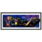 Max Verstappen Redbull Signed and Framed F1 Print Grand Prix