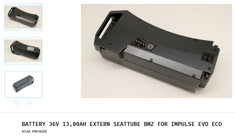 Electric Motor Impulse Evo Rs Motor Impulse Evo Evo Bike Battery - Main Image