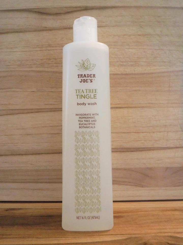 Paquete de 2 jabones corporales Trader Joes árbol de té hormigueo menta y eucalipto 32 oz en total Foto 2 de 2