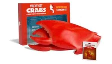 NEW You've Got Crabs - Expansion Pack - Imitation Crab Kit Claw Gloves Card Game