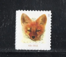 5743  * RED FOX  *  U.S. Postage Stamp  MNH