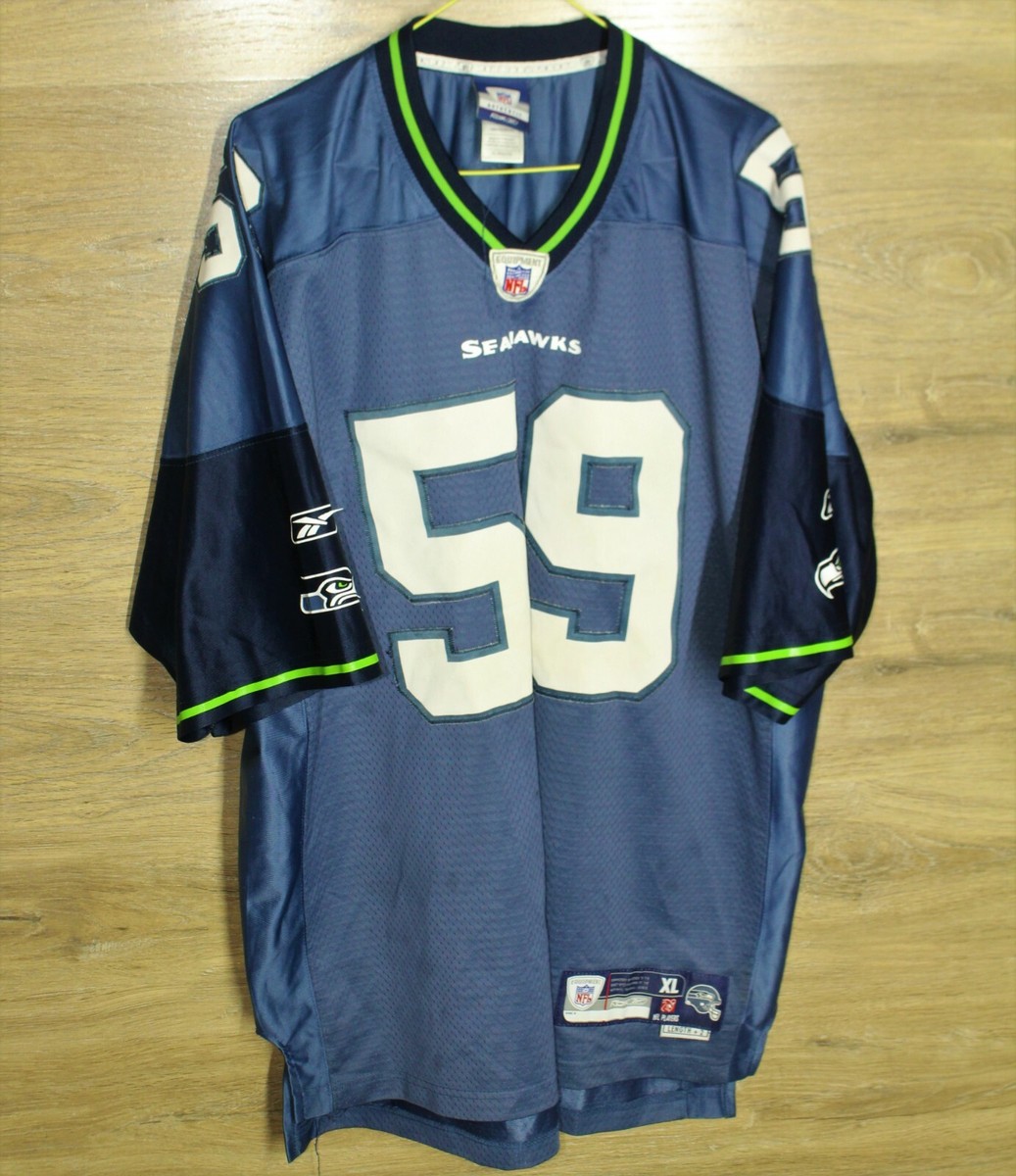 NFL SEATTLE SEAHAWKS AMERICAN FOOTBALL JERSEY REEBOK #59