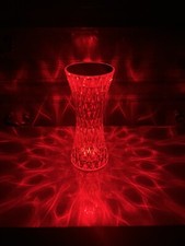 Lampada da Tavolo o comodino LED Touch Senza Fili Effetto Cristallo 16 Colori