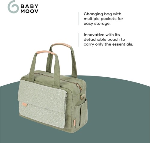 Babymoov Day to Day 2 in 1 changing bag and detachable pouch bag in Abstract - Picture 4 of 8