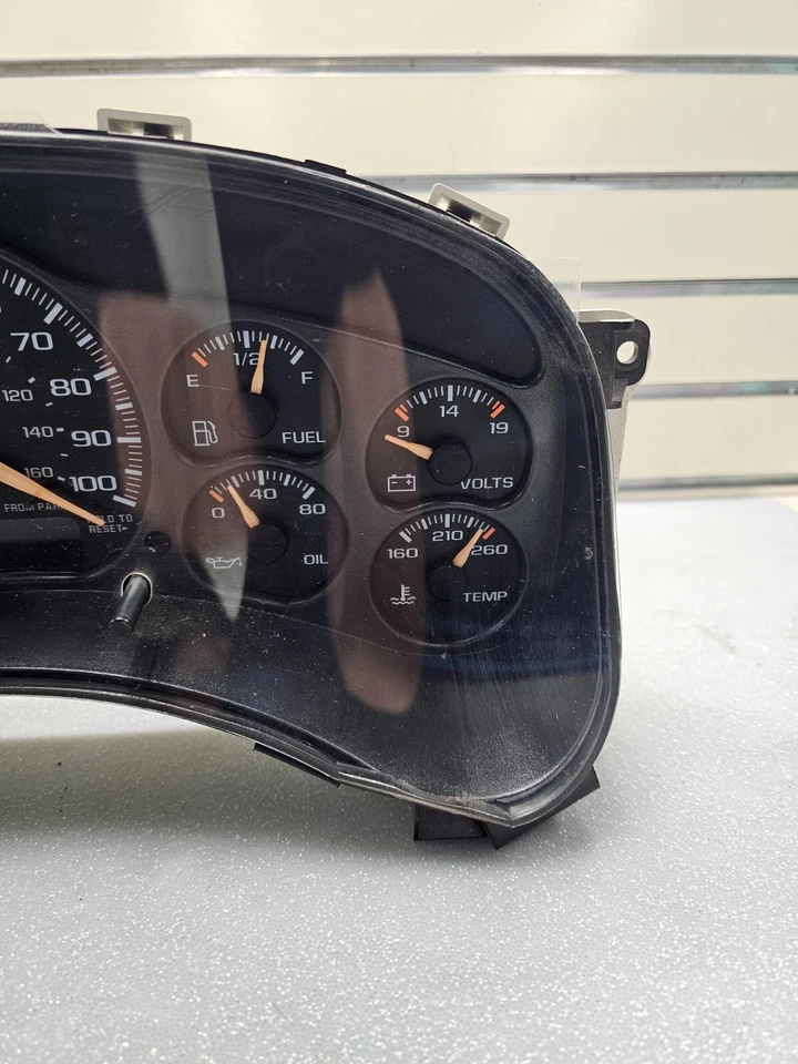 🔥99-02 CHEVY SILVERADO SIERRA TAHOE TABLERO INSTRUMENTO MEDIDOR CUADRO VELOCÍMETRO Foto 2 de 4