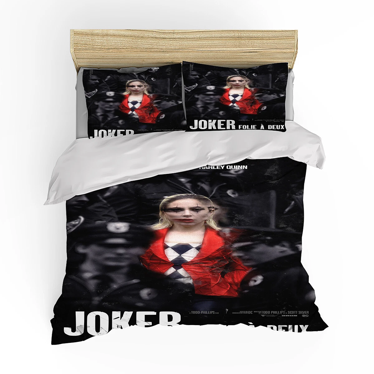 Harley Quinn Joker Bedding Set, Gift for Friends