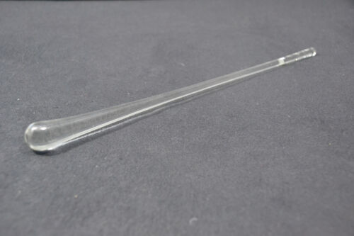 Glass, clock stick, crystal glass, 38 cm - Picture 1 of 6