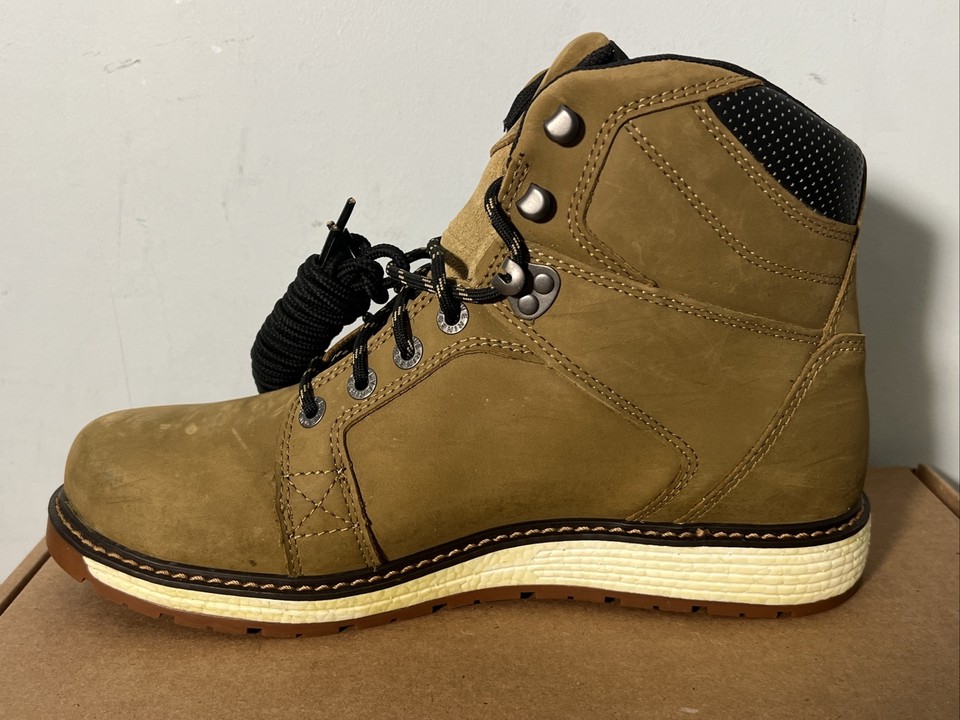 Wolverine Hellcat Ultraspring Wedge Waterproof Mens Brown Work Boots