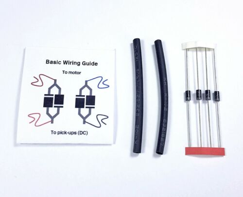 Diode Voltage Dropper Kit for Lima Hornby 6V CD Motor Conversion Replacement DD3 - Picture 1 of 5