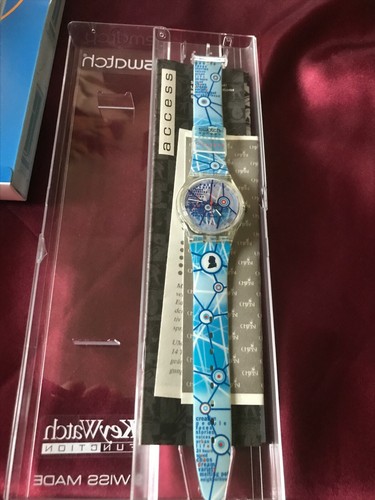 Uhr Original SWATCH ACCESS TO SALZBURG (SKK104)-NEU/NOS! Special Pack-Blue - Bild 4 von 7