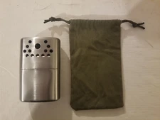 Olive Drab Pouch Drawstring Bag For Jon-e GI Giant Size Hand Warmer US Military?