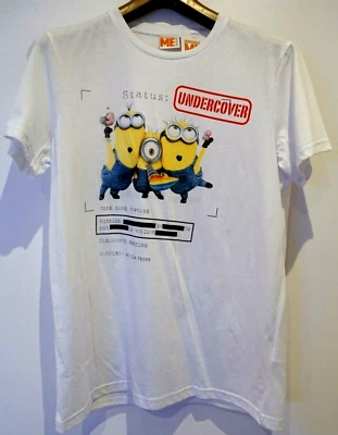 Tshirt Les MINION DESPICABLE ME neuf taille L tee shirt cinema dessin animé film - Photo 1/2