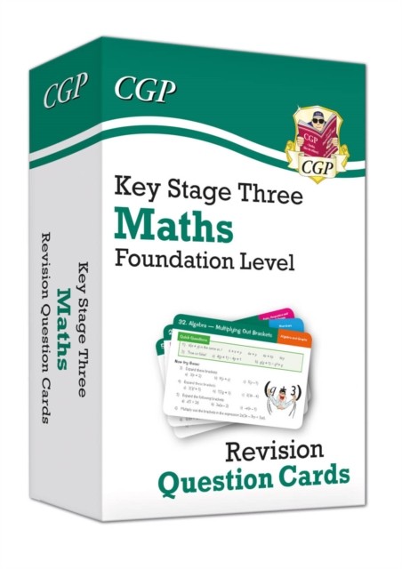 KS3 Maths Revision Question Cards - Foundation by CGP Books (Hardback Book)