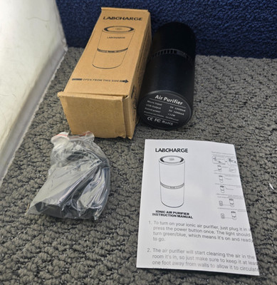 Lab Charge Ionic Air Purifier 5V 1000mA 12W Black