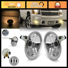 2Pcs Fog Lights Compatible With 2007-2014 Chevy Suburban/Tahoe/Avalanche/Camaro/