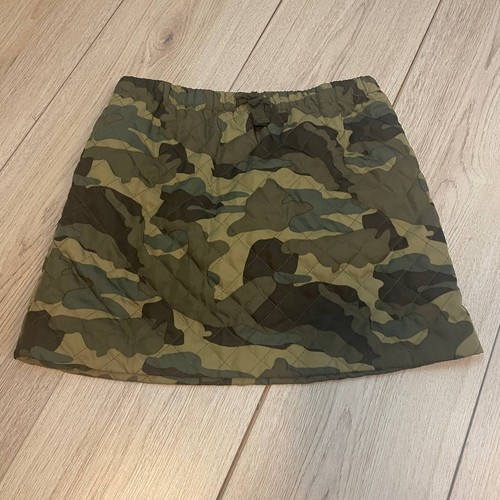 J Crew Crewcuts Camo Puffer Skirt Lined Sz. 12 Girls