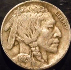 1923-P Buffalo Nickel Choice Original VF/XF