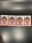 1989-90 NBA HOOPS MICHAEL JORDAN CHICAGO BULLS CARD #21 FOUR (4) CARD LOT